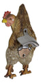 Rustic Western Country Farm Chicken Hen Butt Backside Wall Bottle Cap Opener