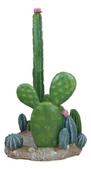 Rustic Western Desert Forest Saguaro Cactus Cacti Paper Towel Holder Stand Decor