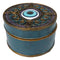 Auspicious Evil Eye With Peacock Train Sacred Compass Trinket Decorative Box