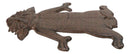 Pack Of 3 Whimsical Cat Cast Iron Stepping Stone Rustic Bronze Garden Accent