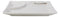 Pack Of 6 Modern Yukino Hana Melamine 2 Partitions Rectangular Sushi Plates