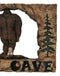 Rustic Forest Sasquatch Big Foot By Pine Trees Entering Man Cave Wall Decor