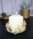 Antler Ridge Catch-All Dish Rustic Deer Antler Trinket Bowl Or As Candleholder