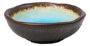 Set Of 6 Blue Sky Aozora Kannyu Ceramic Wavy Round Condiment Sauce Dishes 3oz