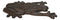 Pack Of 3 Cast Iron Amphibian Tree Frog Garden Stepping Stone Pave Foot Steps