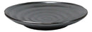 Pack Of 5 Black Tetsu Kesho Collection Porcelain Round Dinner Plates 8.75" D
