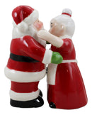 Ebros 'Tis The Season Mr And Mrs Santa Claus Magnetic Salt And Pepper Shakers