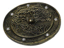 Celtic Tree of Life Incense Burner, 4.5-Inch Round Ash Catcher Celtic Knotwork