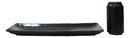 Pack Of 5 Charcoal Grey Tone Hakumu Collection Rectangular Serving Platters 14"L