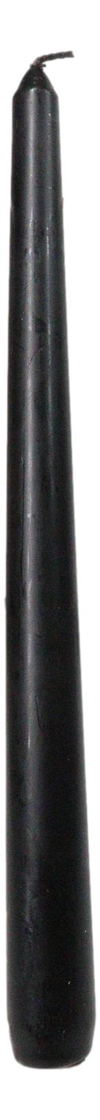 Pack of 8 Witchcraft Ritual Spell Vampire Blood Black Red Taper Candles 10"
