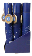 Wicca Mystic All Seeing Eye White Sage Incense Sticks With Wooden Base Gift Set
