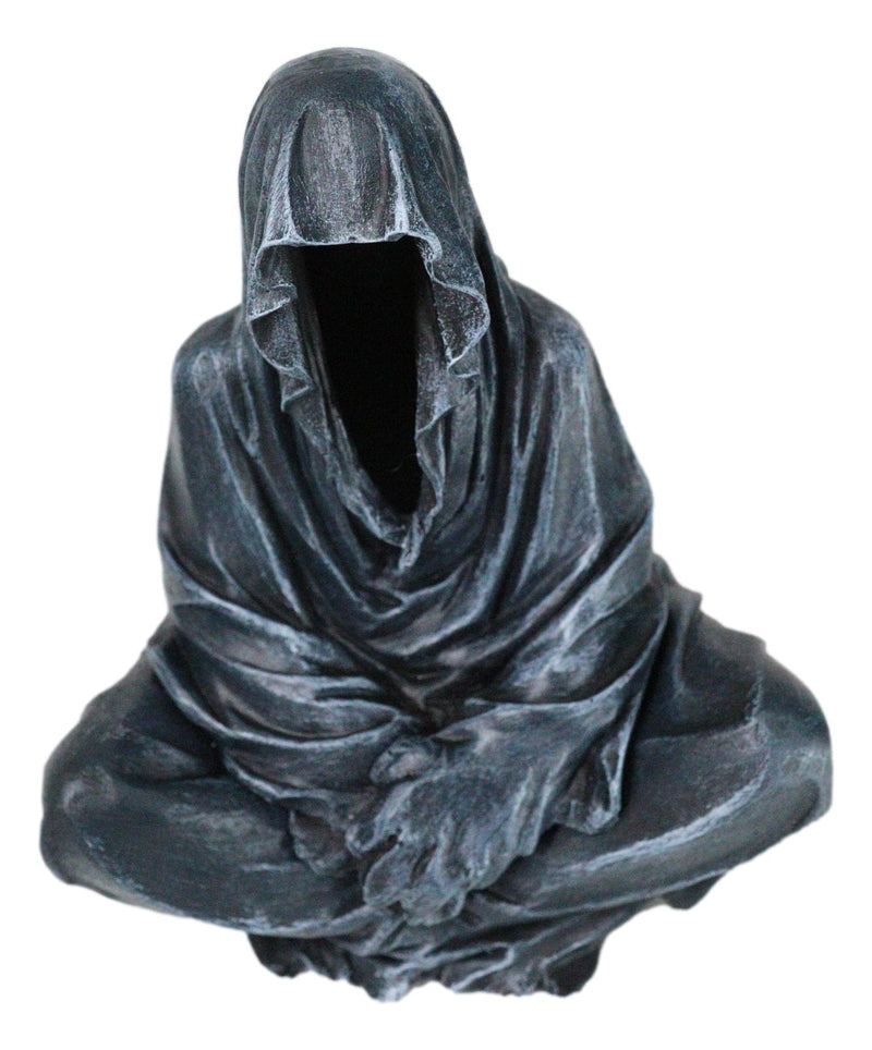 Reaper of Souls Grim Reaper In Hooded Cloak Backflow Incense Cone Burner Statue