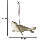 Set Of 6 Nautical Sea Grey Seals Ocean Marine Wall Decor Tree Ornaments