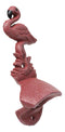 Cast Iron Tropical Bird of Paradise Long Legged Pink Flamingo Wall Bottle Opener
