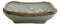 Set Of 6 Japanese Soushun Sakura Porcelain Soy Sauce Rectangular Dipping Bowls