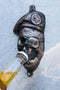 Silver Bone Chilling Pirate Buccaneer Skull Skeleton Wall Beer Bottle Cap Opener