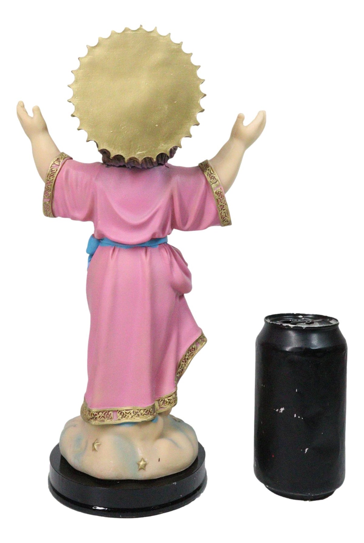 Catholic Christian Santo Nino Divine Child Jesus Christ Figurine With Base 12"H