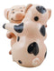 Ebros Ceramic Farm Love Babe Porky Pigs Couple Dancing Salt And Pepper Shakers Set