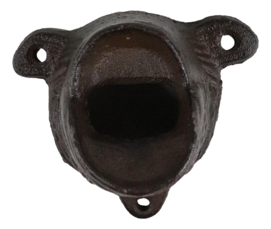 Cast Iron Rustic Bronze Nautical Marine Angler Fish Wall Beer Bottle Cap Opener - Ebros Gift