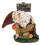Set of 3 Forest Mischief Bad Naughty Gnomes Drunk Peeing and Pranking Figurines