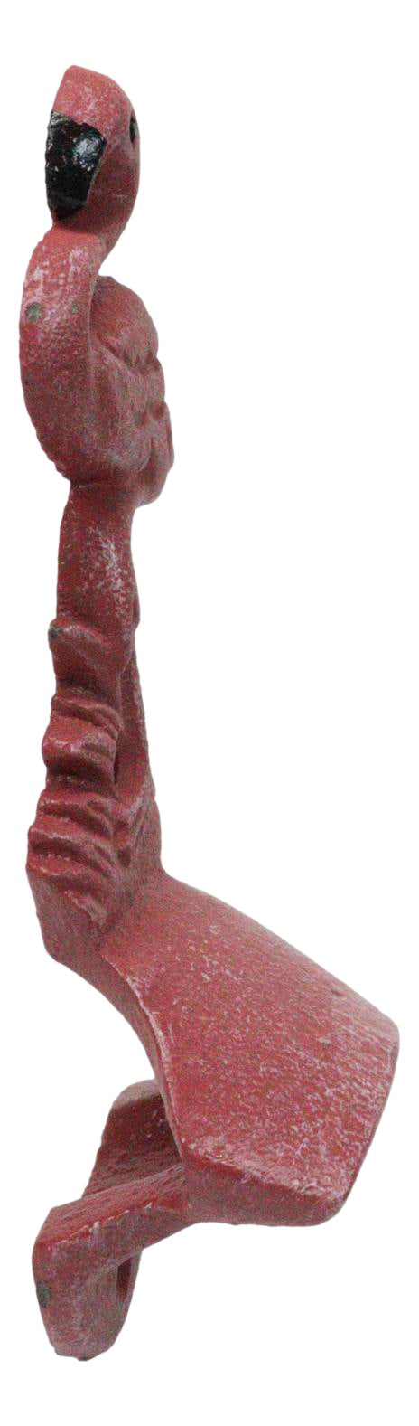 Cast Iron Tropical Bird of Paradise Long Legged Pink Flamingo Wall Bottle Opener