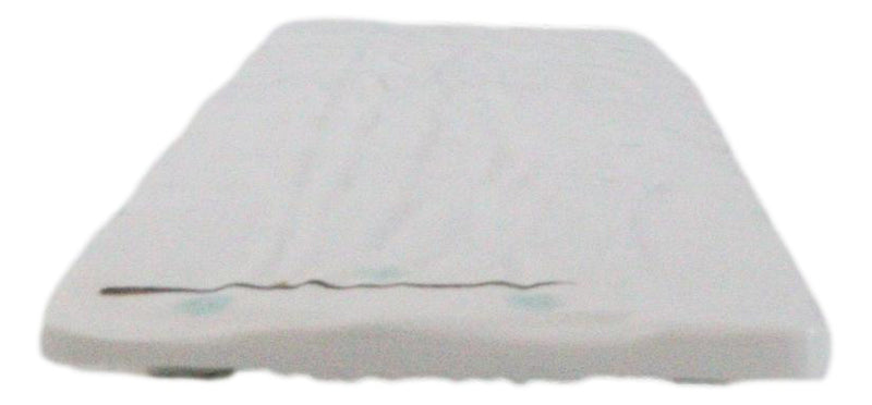 Pack Of 6 Melamine Yukino Hana Rectangular Sushi Entree Serving Platters 12" L