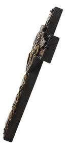 Western Rodeo Cowboy Pistols Spur Boots Texas Lone Star State Eagle Wall Cross