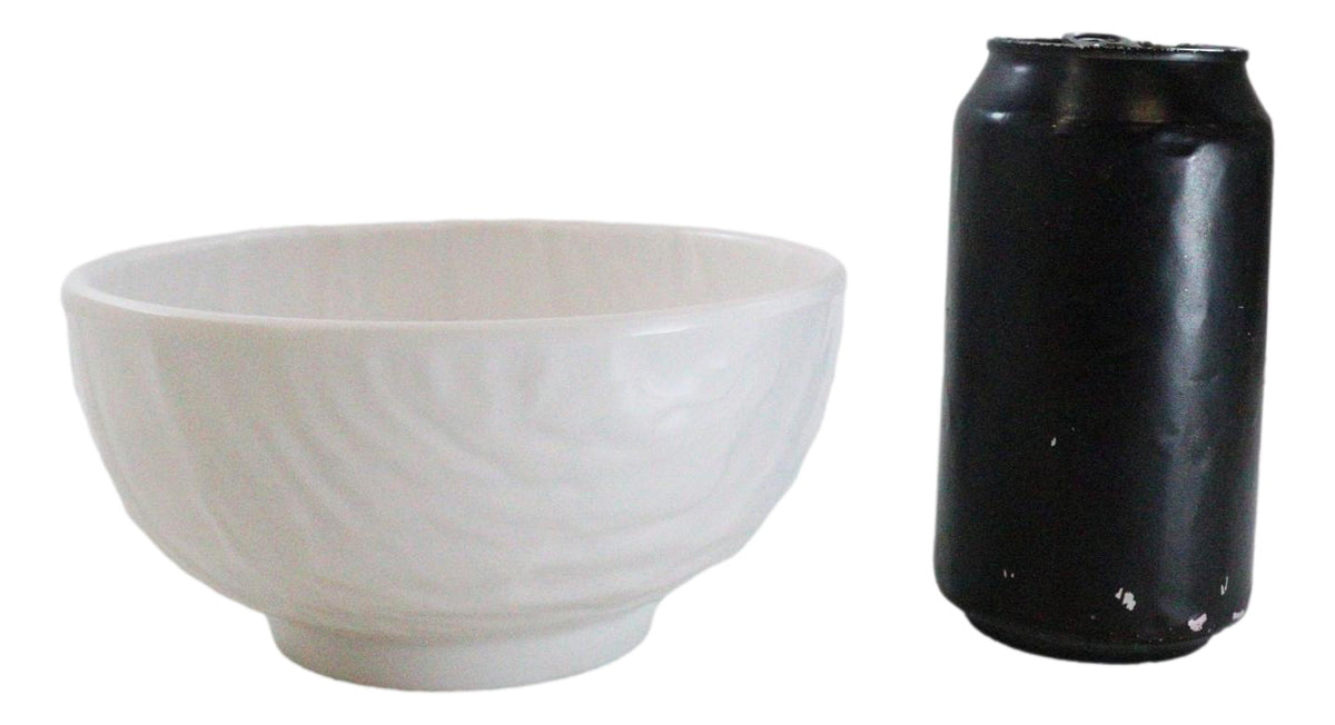 Set Of 6 Modern Yukino Hana Melamine Soup Pasta Salad Cereal Bowls 26oz 6"D