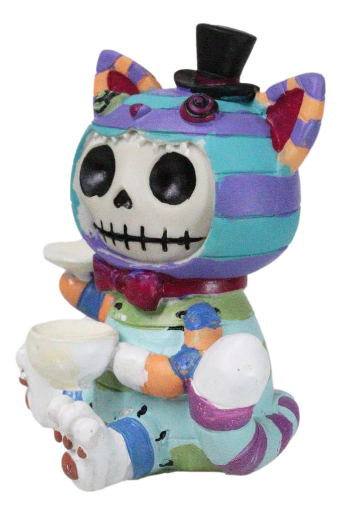 Furry Bones Whimsical Wonderland Cheshire Cat Alice Decor Figurine Furrybones