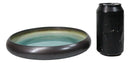 Pack Of 6 Green Midori Kannyu Blue Sky Porcelain Wavy Round Deep Plates 9"D