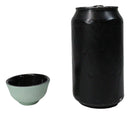 Mint Green Textured Japanese Tetsubin Style Cast Iron Mini Tea Cups Set of 4