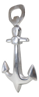 Aluminum Sleek Nautical Port Sailor Ship Trident Anchor Hand Bottle Opener