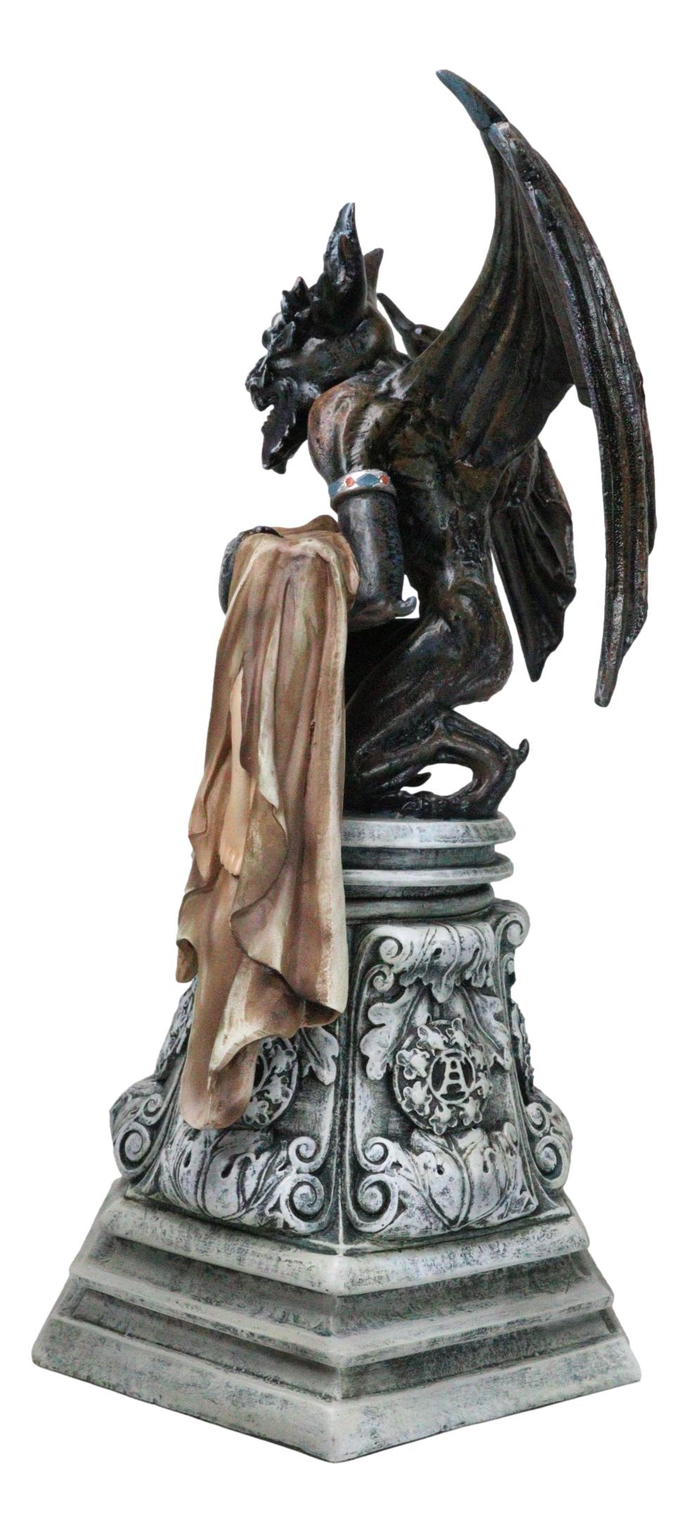 Gothic Saturn's Reprieve Charun Restoring Life To Maion Angel of Saturn Statue