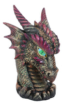 Ebros Gift Medieval Dragon Head Bust Resin Figurine Decorative Home Decor Statue