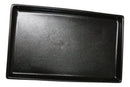 Pack Of 6 Black Kokuyo Ceramic Rectangular Sushi Plate Raised Straight Edge
