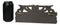 Rustic Western Cowboy Hat With Dual Pistols Welcome Sign Wall Decor Plank