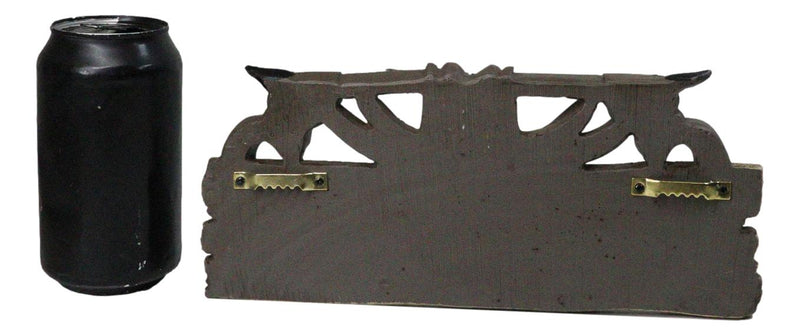 Rustic Western Cowboy Hat With Dual Pistols Welcome Sign Wall Decor Plank