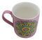Purple Sahasrara Crown Chakra Zen Flower Of Life Mandala Circle Ceramic Mug Cup