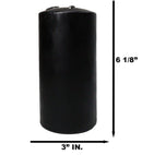 Set Of 2 Apothecary Wicca Witchcraft Vampire Tears Black Scented Pillar Candles