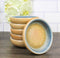Pack Of 6 Ceramic Ao Nagashi Soy Sauce Oil Condiment Round Dishes Bowls 1.5Oz