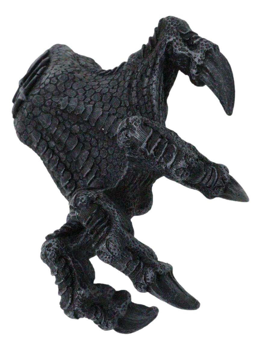 Ebros Gift Gothic Slithering Aetherflare Dragon Wall Orb Lamp with Claw Accent