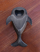 Rustic Cast Iron Nautical Marine Sperm Whale Soda Beer Hand Bottle Cap Opener