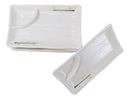 Pack Of 6 Modern Yukino Hana Melamine 2 Partitions Rectangular Sushi Plates
