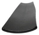 Grey Hakumu Collection Large 16.5" Elongated Rectangular Wavy Serving Platter