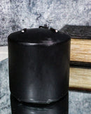 Set Of 2 Apothecary Wicca Vampire Tears Black Scented Pillar Candles Red Wax