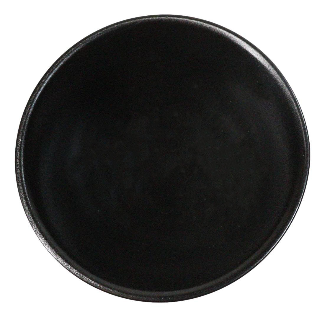Pack Of 6 Black Kokuyo Minimalist Ceramic Small Rice Soup Appetizer Bowls 10oz