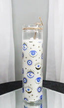 All Seeing Eye Of Providence White Sage Wicca Tall Tube Candle Home Fragrance