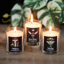Pack of 3 Wicca Witchcraft Wildberry Sweet Honey White Sage Votive Candle Trio
