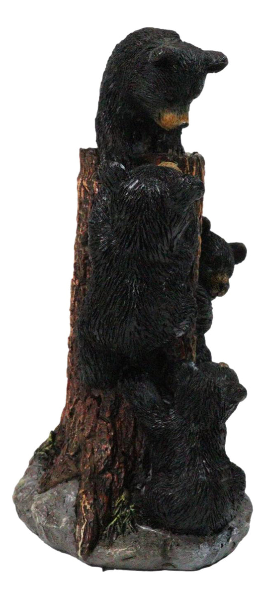 Cabin Companion Tree Climber Black Bear Figurine Cub Bears Forest Tree Wildlife