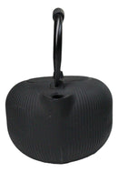 Matte Black Tokusa Vertical Lines Design Tetsubin Larger Cast Iron Teapot 33oz